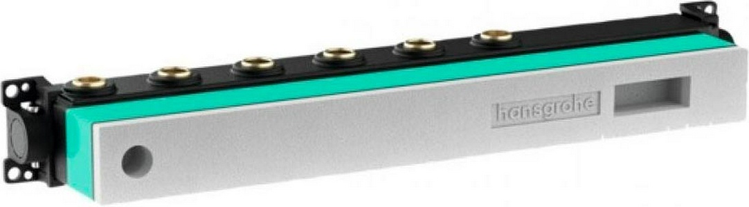 Скрытая часть встраиваемого термостатического смесителя для душа (ванны) на 4 потребителя, HG  ZZ Hansgrohe RainSelect 15312180