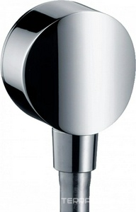 Шланговое подсоединение без клапана обратного тока, 1/2", (цв.хром), HG Fixfit S ZZ Hansgrohe Универсал 27453000