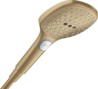 Ручной душ, (цв.шлиф.бронза),  Select E 120 Air 3jet ZZ Hansgrohe Raindance 26520140