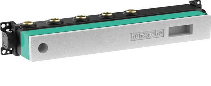 Скрытая часть встраиваемого термостатического смесителя для душа (ванны) на 3 потребителя, HG  ZZ Hansgrohe RainSelect 15311180