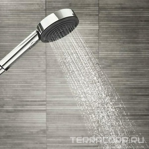 Ручной душ, (цв.хром),  Select 105 3jet Activation ZZ Hansgrohe Pulsify 24100000