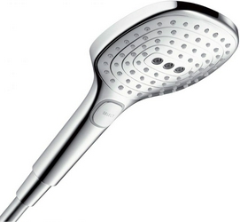 Ручной душ, (цв. хром), EcoSmart 9 л/мин,  Select E120 Air 3jet ZZ Hansgrohe Raindance 26521000