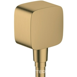 Шланговое подсоединение с защитой от обратного тока, 1/2" FixFit, (цв.шлифованная бронза), HG ZZ Hansgrohe Универсал 26457140