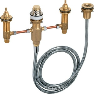 Скрытая часть для встраиваемого в борт на 4 отв. смесителя для ванны, Hansgrohe ZZ Hansgrohe Универсал 13244180