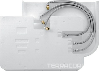 Скрытая часть для прямоугольного верхнего душа,  Rainmaker ZZ Hansgrohe Raindance 28414180