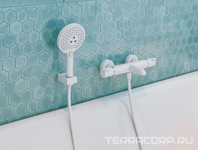 Держатель для лейки ручного душа, (цв.белый), HG Porter E ZZ Hansgrohe Универсал 28387700