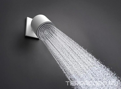 Верхний душ, лейка круглая 105мм, 1 тип струи PowderRain, (цв. хром),  105 1jet ZZ Hansgrohe Pulsify 24130000