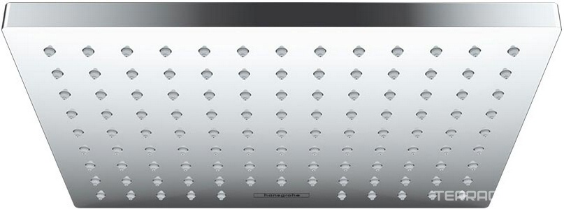 Верхний душ, лейка прямоуг. 230х170мм, 1 тип струи, (цв. хром),  230 1jet ZZ Hansgrohe Vernis Shape 26281000