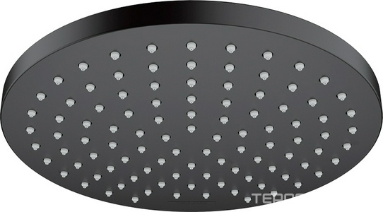 Верхний душ, лейка круг. 200мм, 1 тип струи, (цв.черный матовый),  200 1jet ZZ Hansgrohe Vernis Blend 26271670