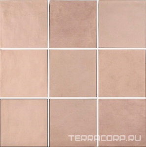 Керамогранит APE Ceramica Contemporary  Rose Quartz 15x15 Розовый 