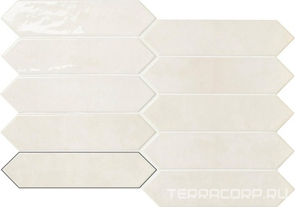 Керамическая плитка APE Ceramica Contemporary Picket Modern Coconut Milk 6x26 Бежевый 