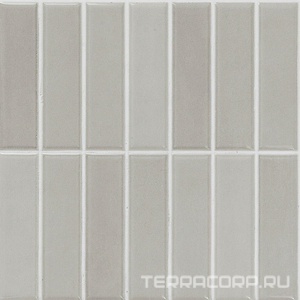 Керамическая плитка APE Ceramica Mud Incision  Grey 20x20 Серый 