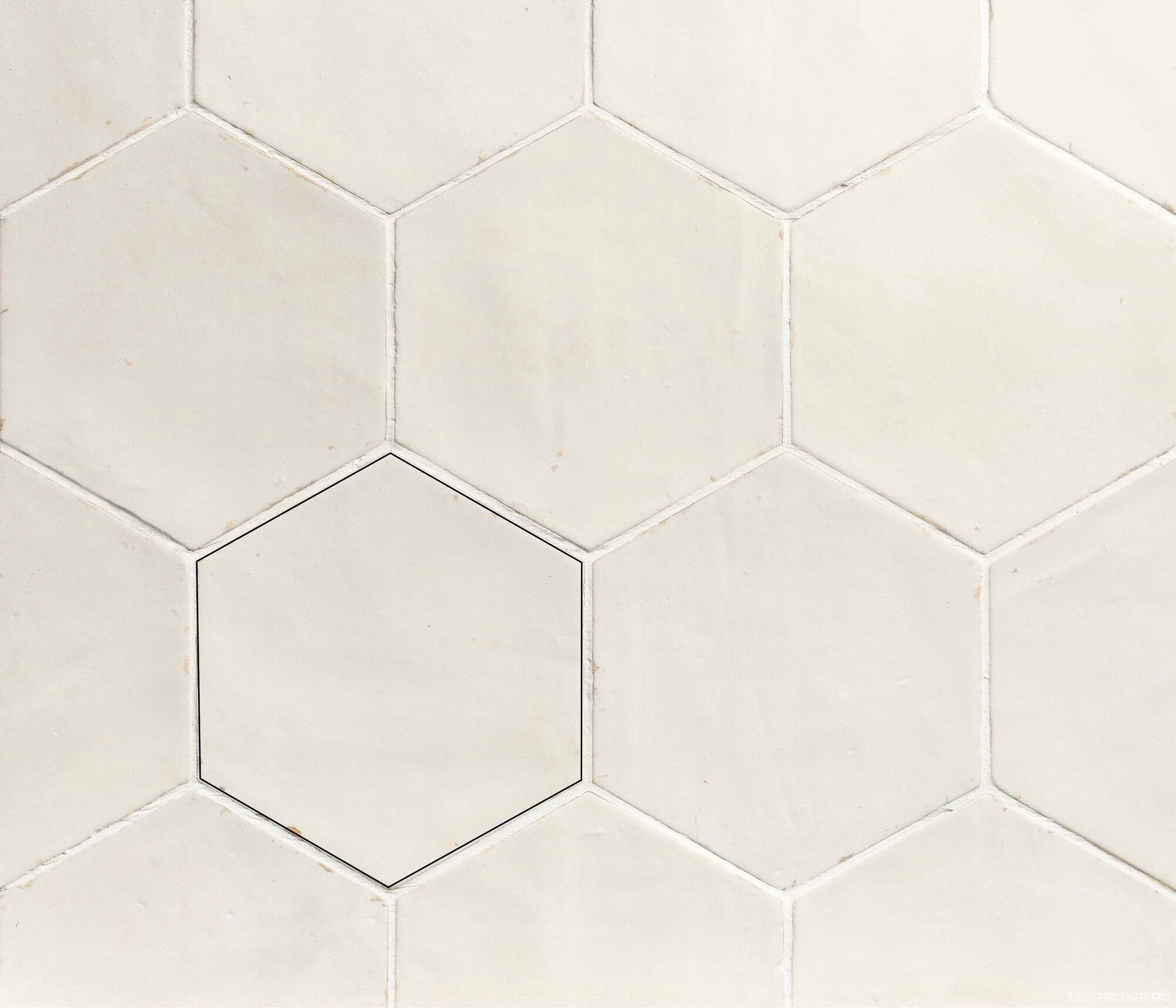 Керамогранит APE Ceramica Souk Nomade Pearl 13.9x16 Белый, фото 4