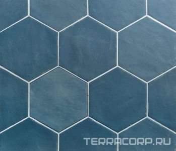 Керамогранит APE Ceramica Souk  Nomade Blue 13.9x16 Синий 