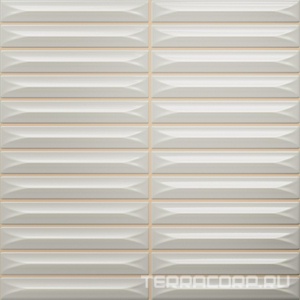 Керамическая плитка Ceramica Vilar Albaro Arrow  Silver (1,5x10) 20х20 Серый 