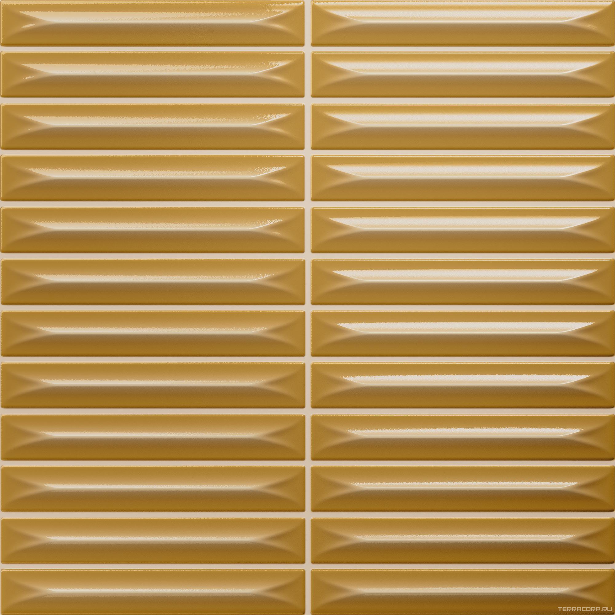 Керамическая плитка Ceramica Vilar Albaro Arrow Honey (1,5x10) 20х20 Бежевый, фото 3