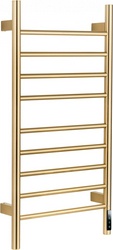Полотенцесушитель 450xh904мм, электрический 120Вт, (цв.брашированное золото), Bonn ZZ
