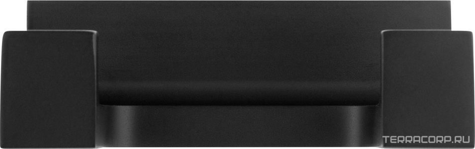 Крючок двойной (цв.черный матовый),  ZZ Wonzon & Woghand Eclipse WW-9125-BL