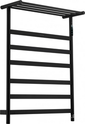 Полотенцесушитель 573xh774.5мм, электрический 140Вт, (цв.черный матовый), Essen ZZ