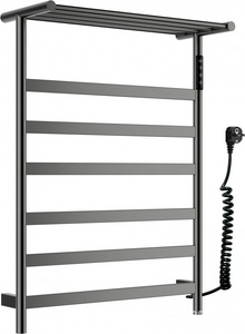 Полотенцесушитель 573xh774.5мм, электрический 140Вт, (цв.темный графит),  ZZ Wonzon & Woghand Essen WW-A403-GM
