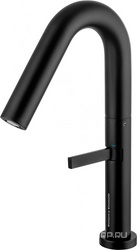 Смеситель для раковины, без д/к, (цв.черный матовый), Wonzon & Woghand ZZ