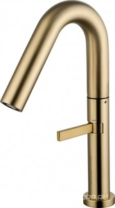 Смеситель для раковины, без д/к, (цв.браш.золото), Wonzon & Woghand ZZ Wonzon & Woghand Универсал WW-6068-BG