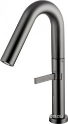 Смеситель для раковины, без д/к, (цв.темный графит), Wonzon & Woghand ZZ