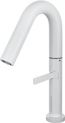 Смеситель для раковины, без д/к, (цв.белый матовый), Wonzon & Woghand ZZ