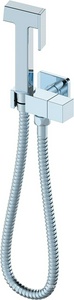 Гигиенический душ, встраиваемый, на одну воду, готовый комплект: лейка, шланг, кронштейн, (цв.хром), Wonzon & Woghand ZZ Wonzon & Woghand Универсал WW-88809904-CR