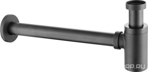 Сифон для раковины, 1 1/4, круглый, (латунь, цв.никель), Abber ZZ