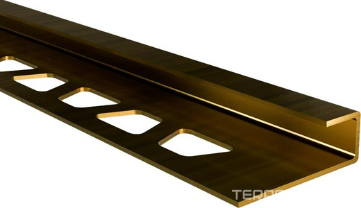 Профиль сатинир. латунь ZKK 10 LS 270 см (Цена по запросу)ZZ IRWEST Profile IRWEST Profile Золотой 