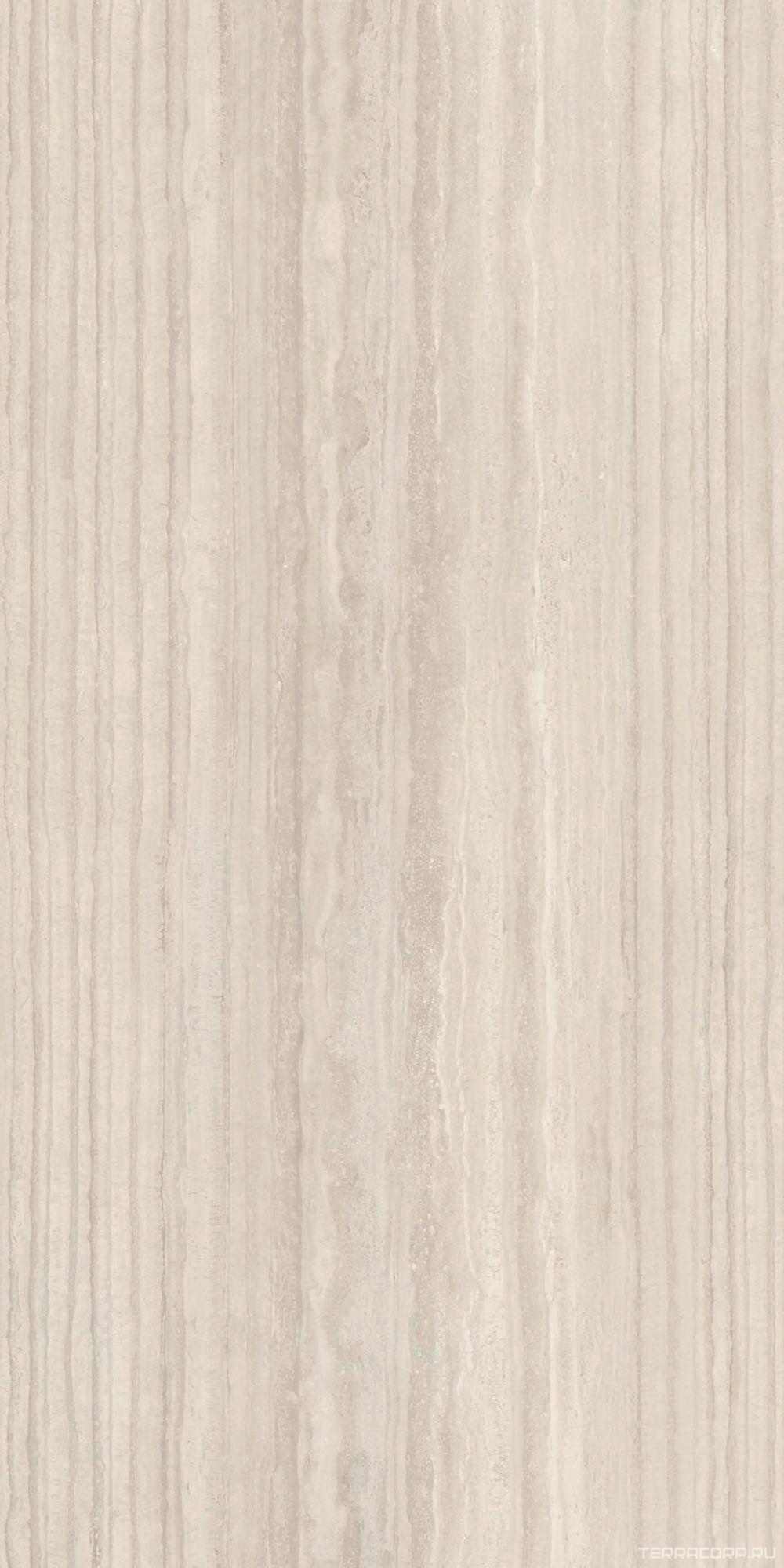 Керамогранит Ariostea Ultra Marmi Travertino Silver Natural Plus (R10) 150x300 Серый, фото 3