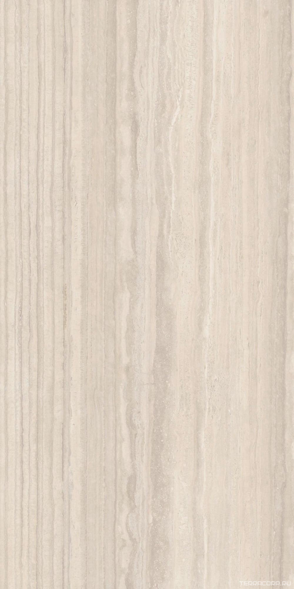 Керамогранит Ariostea Ultra Marmi Travertino Silver Natural Plus (R10) 150x300 Серый, фото 4