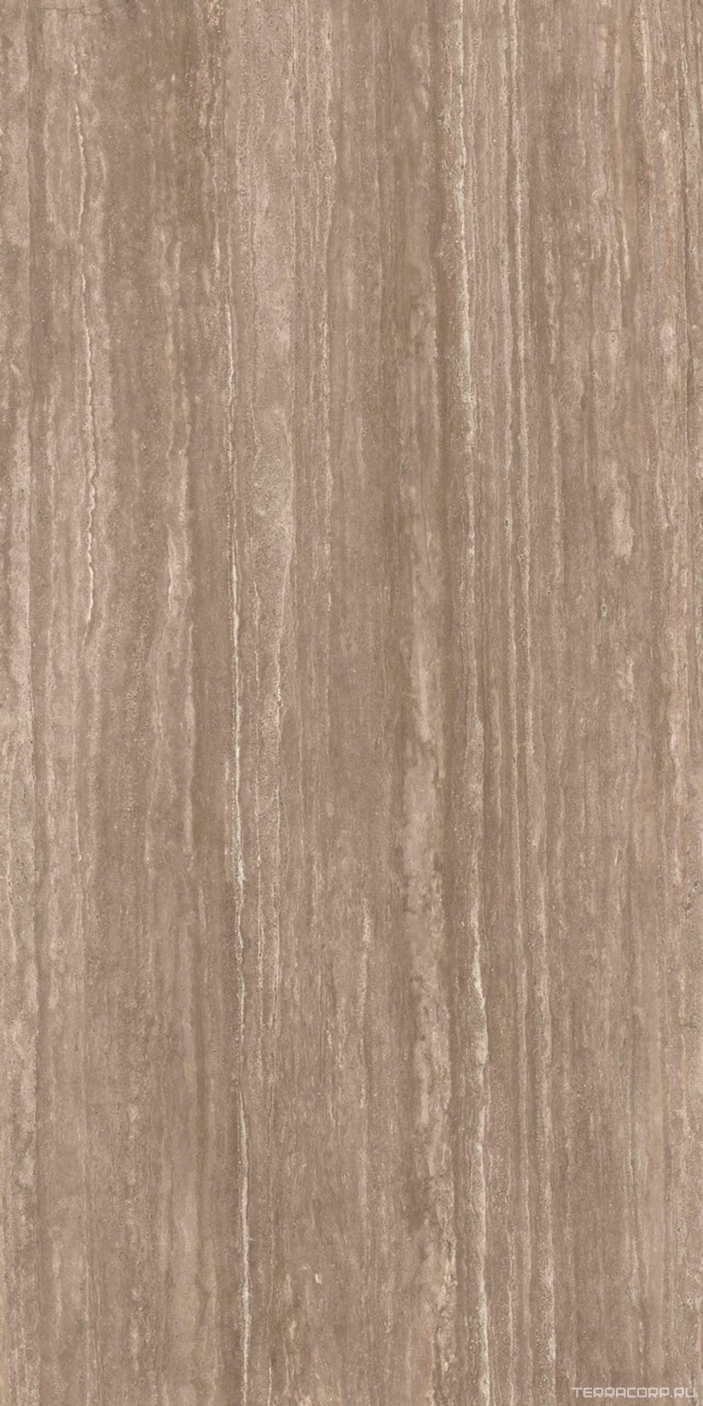 Керамогранит Ariostea Ultra Marmi Travertino Titanio Natural Plus (R10) 150x300 Коричневый, фото 4