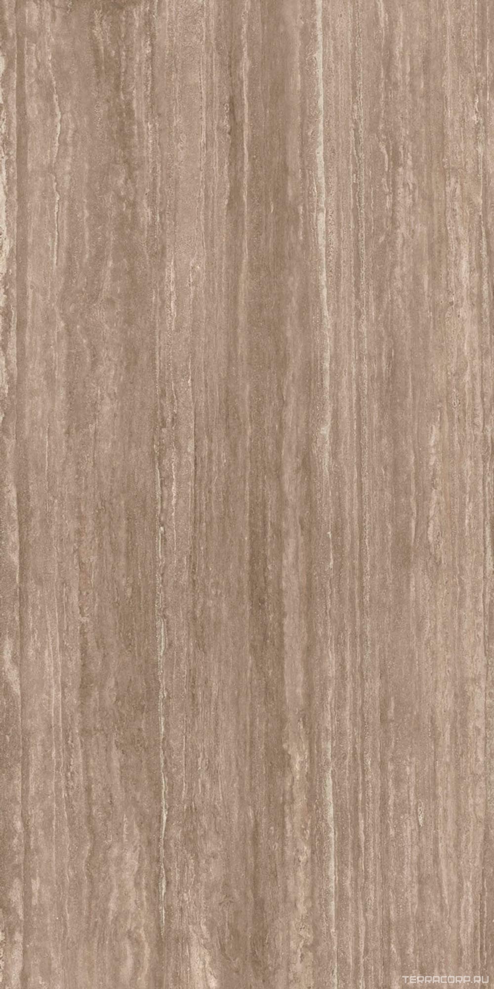 Керамогранит Ariostea Ultra Marmi Travertino Titanio Natural Plus (R10) 150x300 Коричневый, фото 5