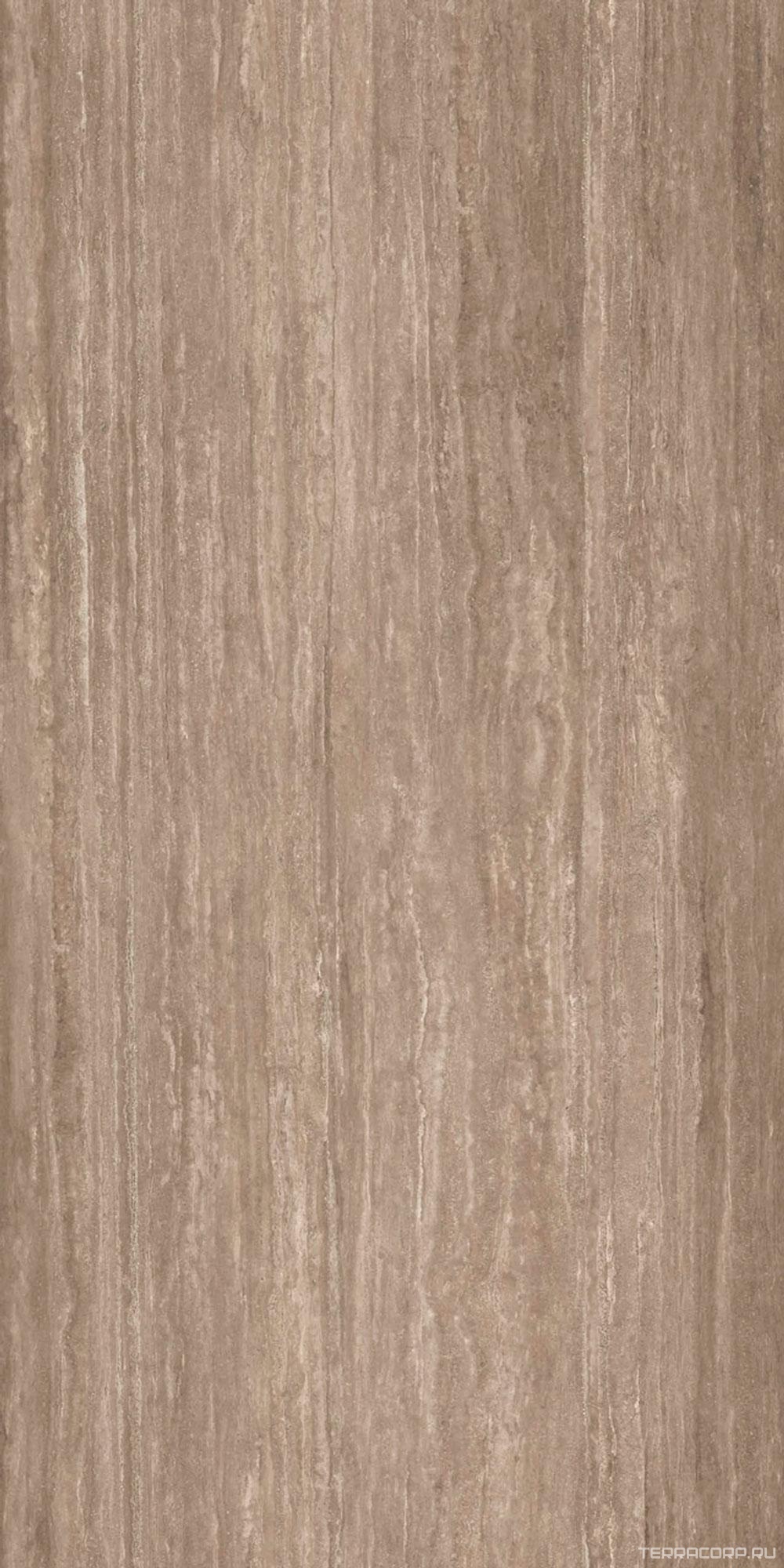 Керамогранит Ariostea Ultra Marmi Travertino Titanio Natural Plus (R10) 150x300 Коричневый, фото 3