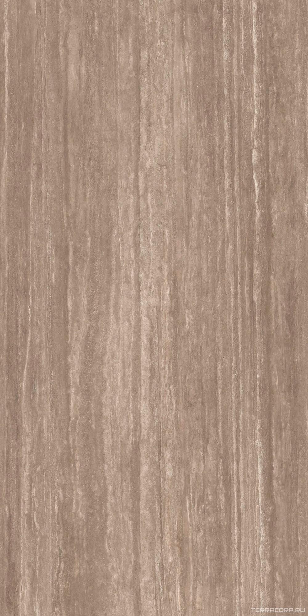 Керамогранит Ariostea Ultra Marmi Travertino Titanio Natural Plus (R10) 150x300 Коричневый, фото 6