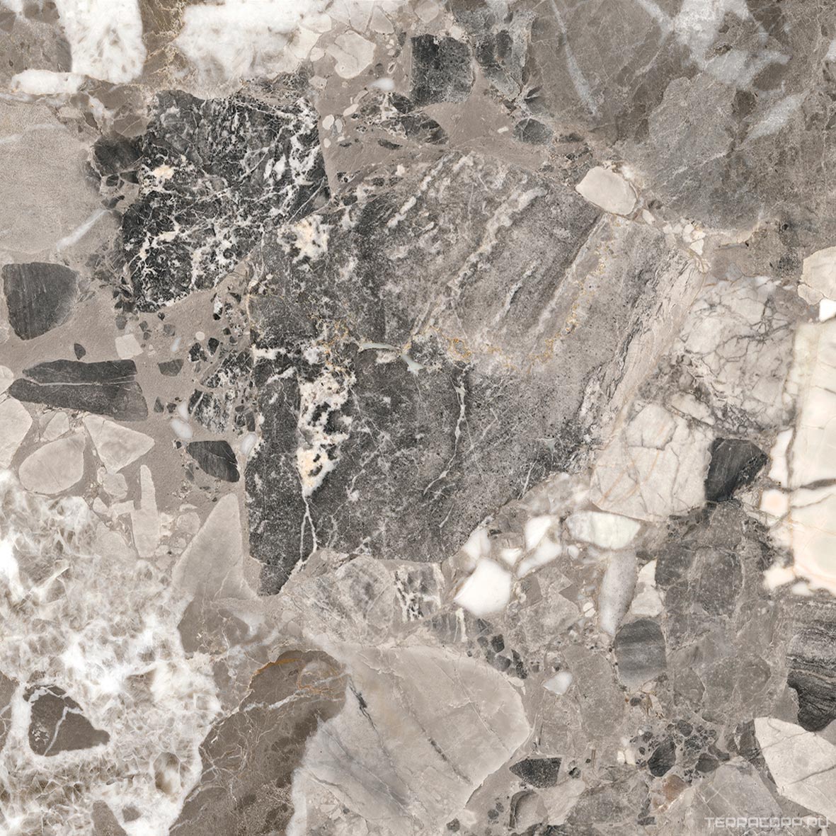 Керамогранит ProGRES Ceramica Pride grey матовый 60х60 Серый, фото 5