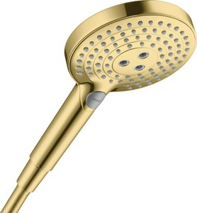 Душевая лейка, (цв.полированное золото),  S 120 3jet ZZ Hansgrohe Raindance Select 26530990