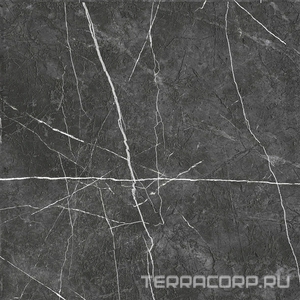 Керамогранит ProGRES Ceramica Marble  line dark grey  матовый  серый темный 60х60 Серый 