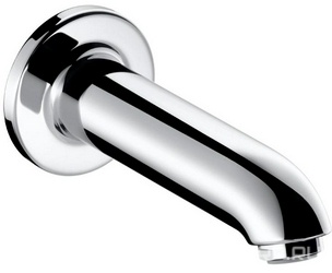 Излив для ванны, встраиваемый в стену, 3/4, цв.хром, Metropol E ZZ