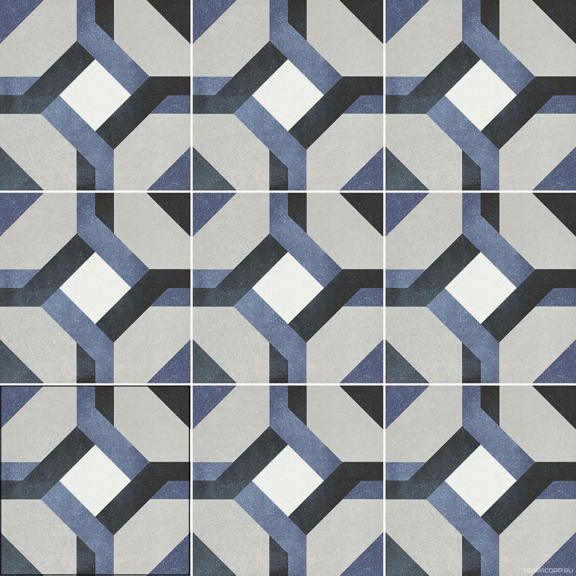 Керамогранит APE Ceramica Fleur Laure 15x15 Комбинированный, фото 4