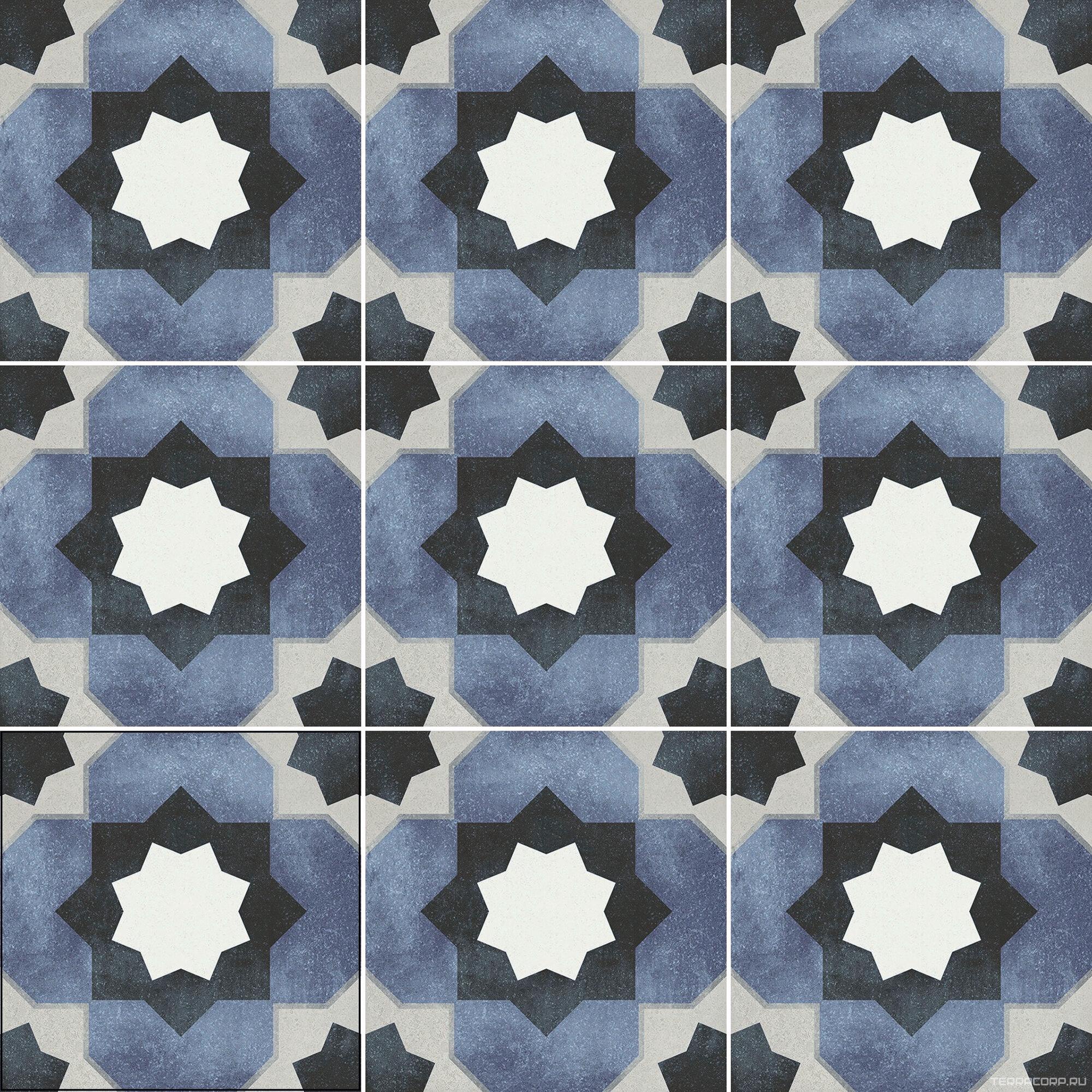 Керамогранит APE Ceramica Fleur Janette 15x15 Комбинированный, фото 4