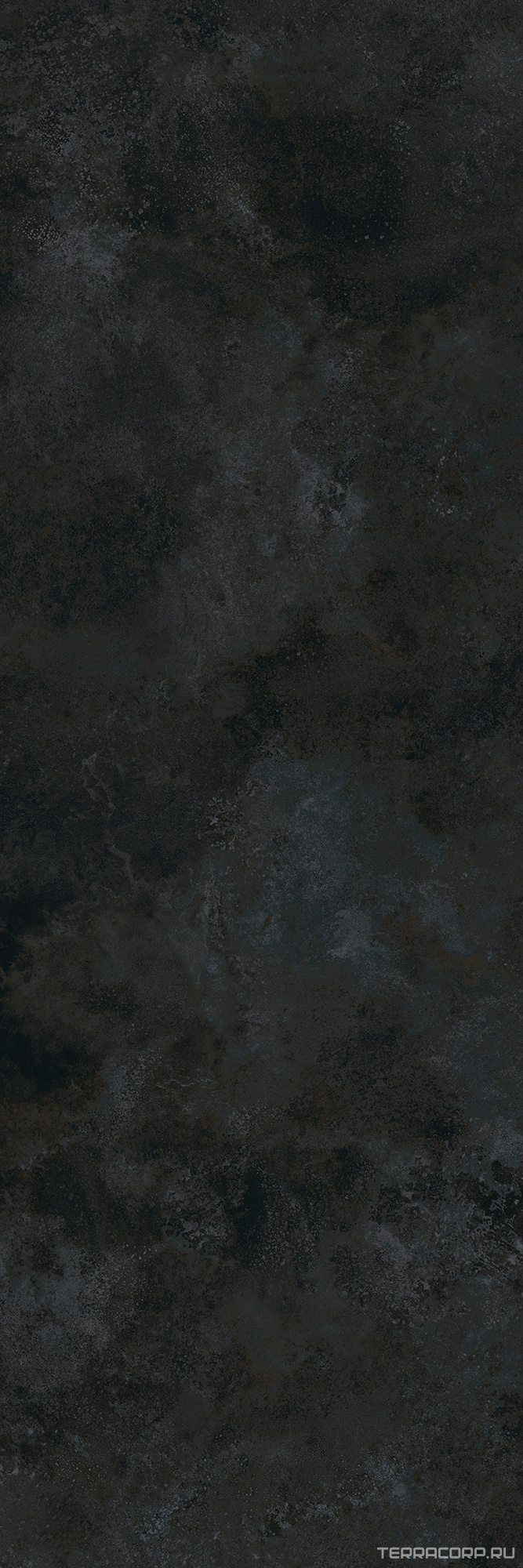 Керамогранит Laminam Rus Ossido Nero LUX 3,5 mm 120x300 Черный, фото 7