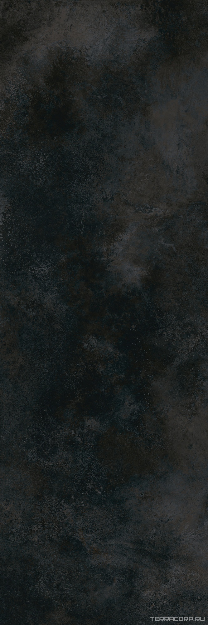 Керамогранит Laminam Rus Ossido Nero LUX 3,5 mm 120x300 Черный, фото 3