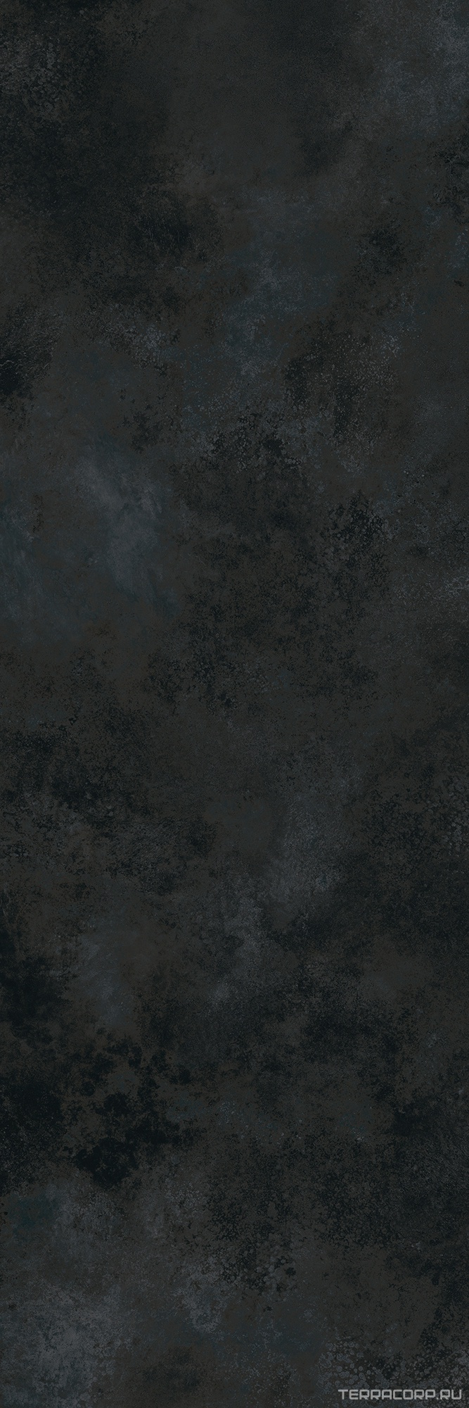 Керамогранит Laminam Rus Ossido Nero LUX 3,5 mm 120x300 Черный, фото 4