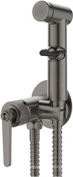 Комплект гигиенического душа (смеситель с внешней и встраив.частью, лейка, шланг ), цв.оружейная сталь ESKO ESKO SMHBGGM