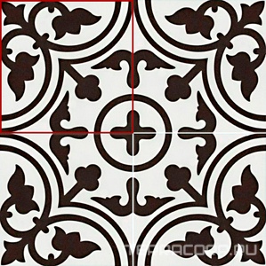 Керамическая плитка DeShun Ceramics Art Decor  DC222 20x20 Комбинированный 