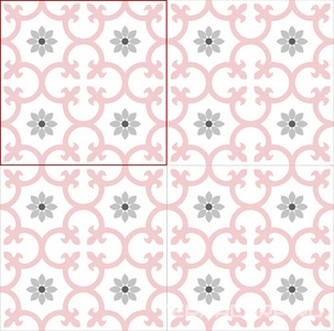 Керамогранит DeShun Ceramics Art Decor  DF206 20x20 Комбинированный 