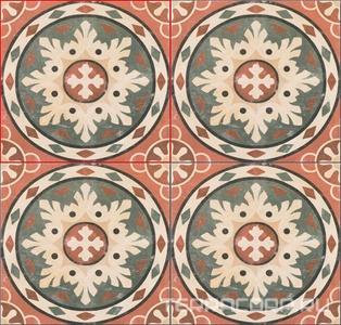 Керамогранит DeShun Ceramics Art Decor  DF209 20x20 Комбинированный 